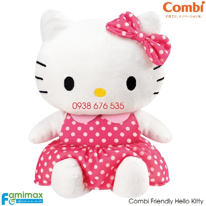 Thú nhồi bông Combi Friendly Hello Kitty